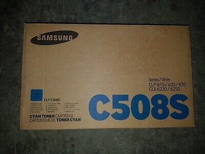 Genuine Samsung Cltc S Cyan Toner Cartridge Clp Clx