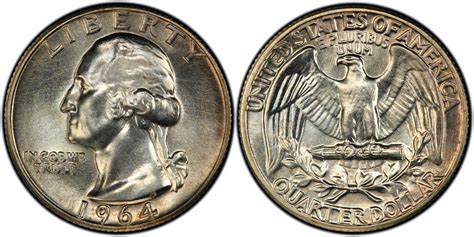 Images of Washington Quarter 1964 25C SMS - PCGS CoinFacts