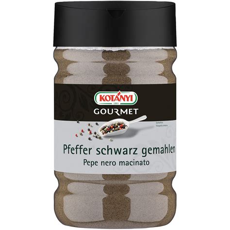 Transgourmet Sterreich Kot Nyi Pfeffer Schwarz Gemahlen Ccm