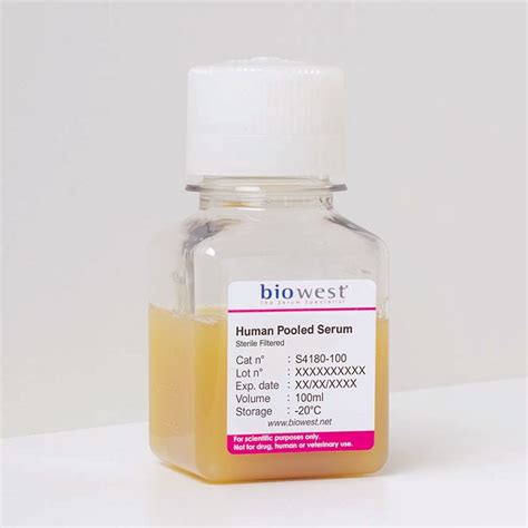 human plasma pooled  biowest   choice  animal serum