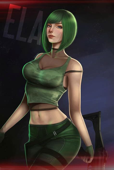 Ela Bosak Rainbow Six Siege Anime Dessin Soldat Hot Sex Picture