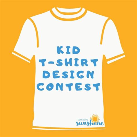 T-shirt Design Contest - Spreading Sunshine