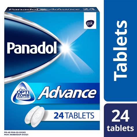 Panadol Advance 24 Tablets Medicina Pharmacyn N Nn N