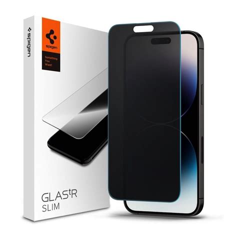 Spigen Glass Tr Slim Privacy Tempered Glass калено стъклено защитно