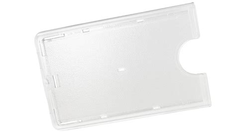 Kartenhalter für Plastikkarten | Plastikkartenhalter mit Griffmulde