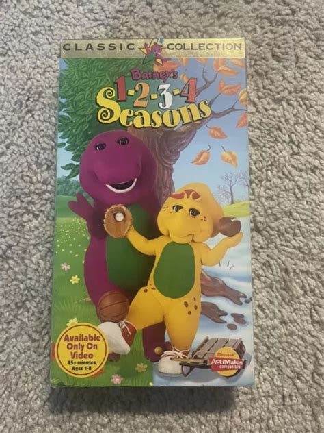 Barney Barneys Seasons Vhs Eur Picclick Fr