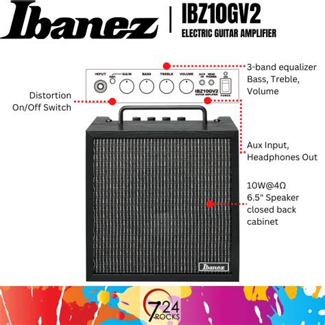 Ibanez Guitar Amplifier Ibanez Ibz10gv2 Guitar Combo Amplifier Ibanez