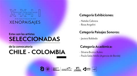 Xxii Festival De La Imagen De Colombia Anuncia Resultados De La