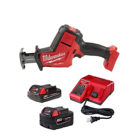 Milwaukee M18 Fuel 18v Lithium Ion Brushless Cordless Hackzall Reciprocating Saw With 1 50 Ah