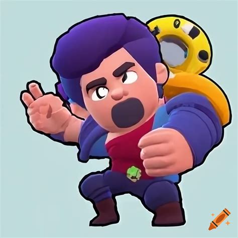 Gustavo Santaolalla As Brawler In Brawl Stars On Craiyon