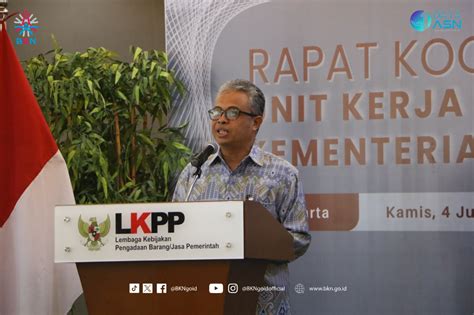 Bkn Raih Penghargaan Proaktif Dari Lkpp Badan Kepegawaian Negara Bkn Ri