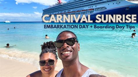 Embarkation Day With First Time Cruisers Carnival Sunrise Helpful