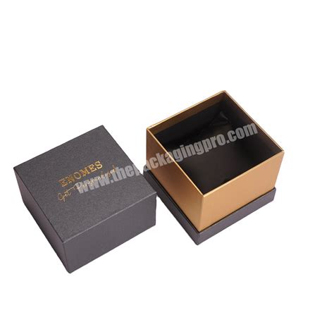 Luxury Customized Black Cardboard Watch T Box Packaging Buy Watch