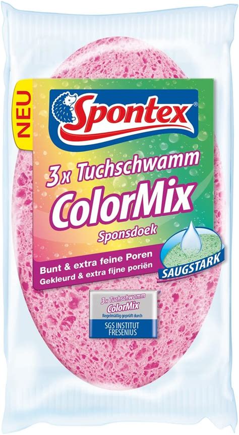 Spontex Reinigungsschwamm Duo Anti Fett 3er Pack Topfreiniger Mit