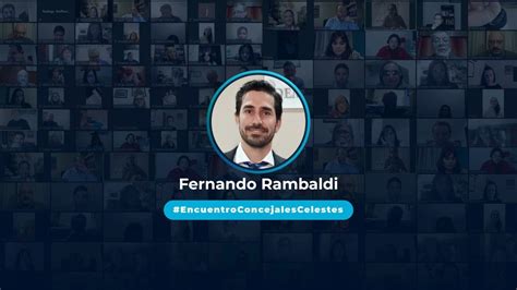 Fernando Rambaldi La guerra no está terminada y acá no se rinde nadie