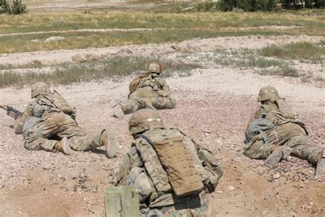 Dvids Images Dismounted Team Moves Into Position During Platoon