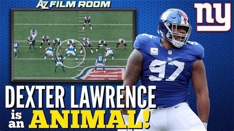 Dexter Lawrence Has Become THE BEST Nose Tackle In The NFL Film