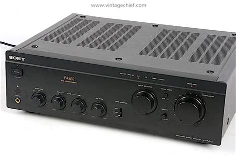 High End Sony Ta Fa3es Amplifier Black Phono Sony Es