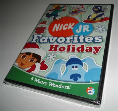 Nick Jr. Favorites Holiday Christmas Nickelodeon (DVD NEW) Kids Picks ...