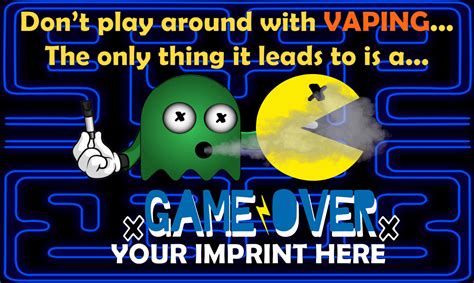 Vaping Prevention Banner Customizable Dont Play Around With Vaping