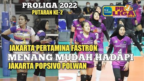 HASIL PROLIGA HARI INI JAKARTA POPSIVO POLWAN VS JAKARTA PERTAMINA