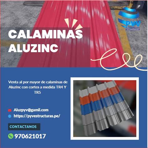 Planchas De Aluzinc De Tr En Venta Pyv Estructuras