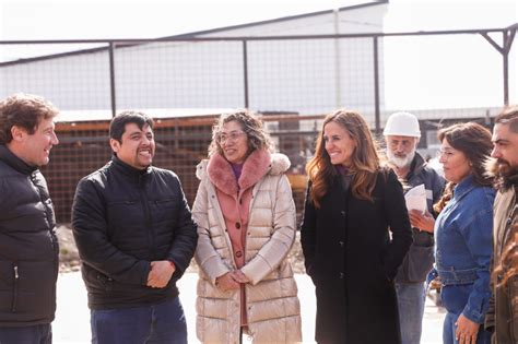 En Tierra Del Fuego Tolosa Paz Y El Gobernador Melella Recorrieron