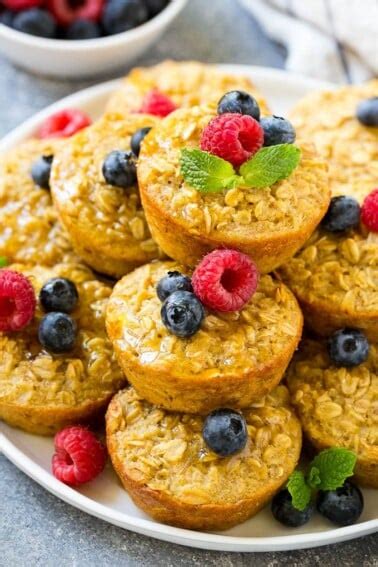 Baked Oatmeal Cups Dinner At The Zoo