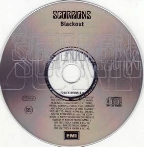 Blackout Cd Re Release Remastered Von Scorpions