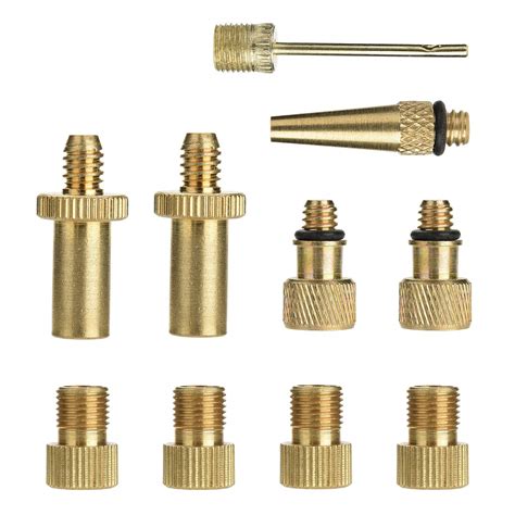 Buy Yizhet Pcs Valve Converter Set Brass Bike Valve Adapter Schrader