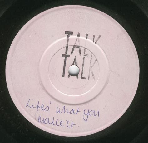 Talk Talk - Life's What You Make It (1986, Vinyl) | Discogs