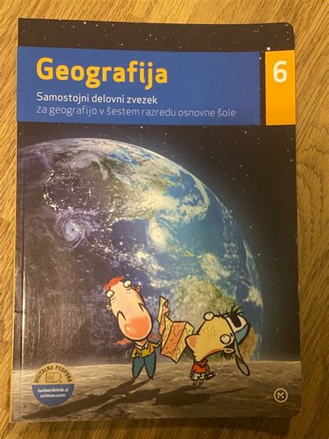 Geografija 6 Samostojni Delovni Zvezek Za Geografijo V 6 Razredu