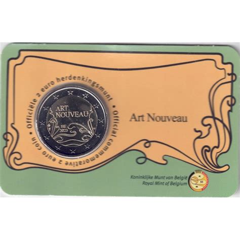 Euros Belgica Art Nouveau Filatelia Y Numism Tica Ogando