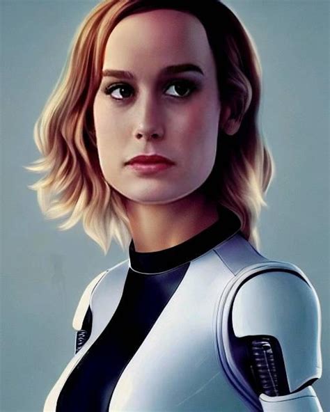 Brie Larson is a robot by Brieisarobot on DeviantArt