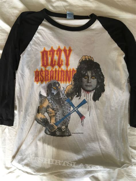 Ozzy Osbourne Speak Of The Devil Tour Tshirtslayer Tshirt And