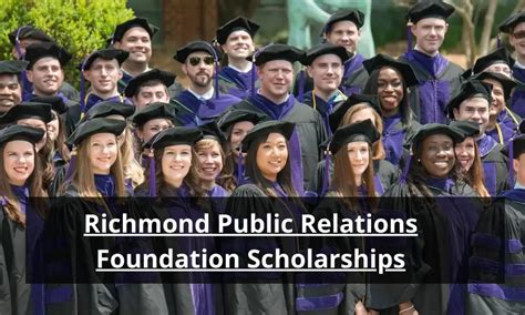 Richmond Public Relations Foundation Scholarships