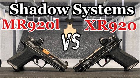 Shadow Systems Mr Vs Xr Head To Head Battle Youtube