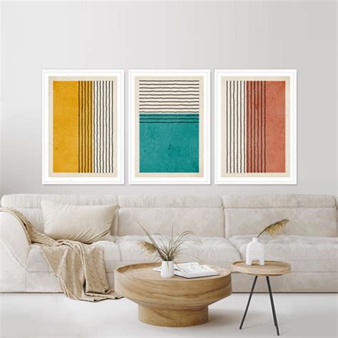 Quadros Decorativos Abstratos Coloridos Trio Premium No Elo7 Dust