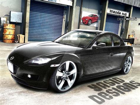 mazda rx8 - black edition by yasiddesign on DeviantArt