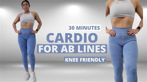 30 Min Standing Abs Cardio For Small Waist And Flat Belly Knee Friendly