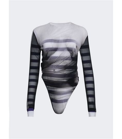 Y Project X Jean Paul Gaultier Body Morph Marini Re Bodysuit