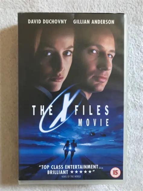 Ex Rental Video The X Files Fight The Future Vhs Movie Big Box Eur