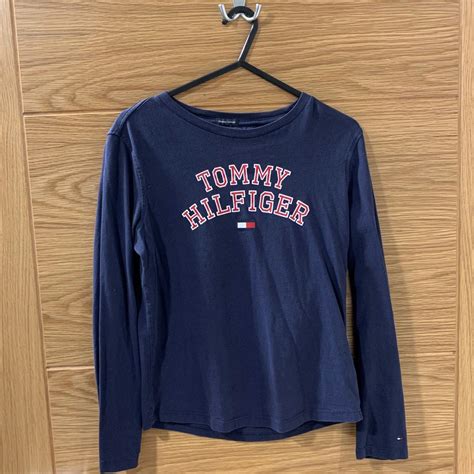 Womens Tommy Hilfiger Long Sleeve Top Really Depop