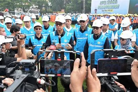 Gelar Apel Siaga Kelistrikan Nasional Dirut Pln Pimpin Kesiapan