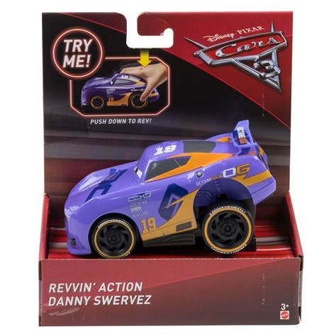 Disneypixar Cars 3 Revvin Action Danny Swervez Vehicle