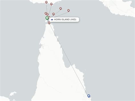 Direct Non Stop Flights From Horn Island To Lockhart River