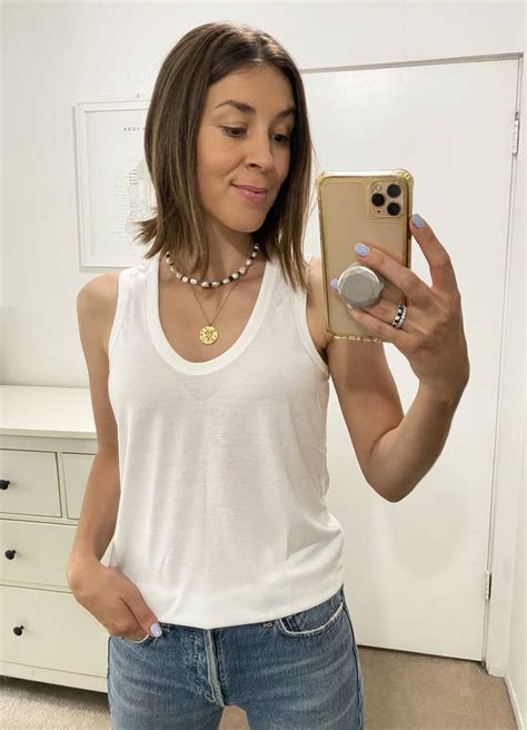 The 3 Best White Tank Tops At Nordstrom Who What Wear