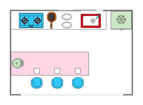 Free Printable Kitchen Layout Templates Download