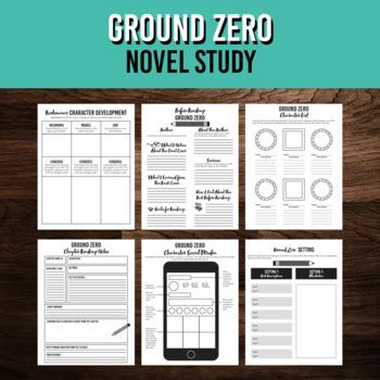 Ground Zero Novel Study Bundle Alan Gratz By Creating2Learn TPT