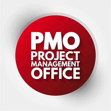 Pmo Project Management Office Acronym Business Concept Background